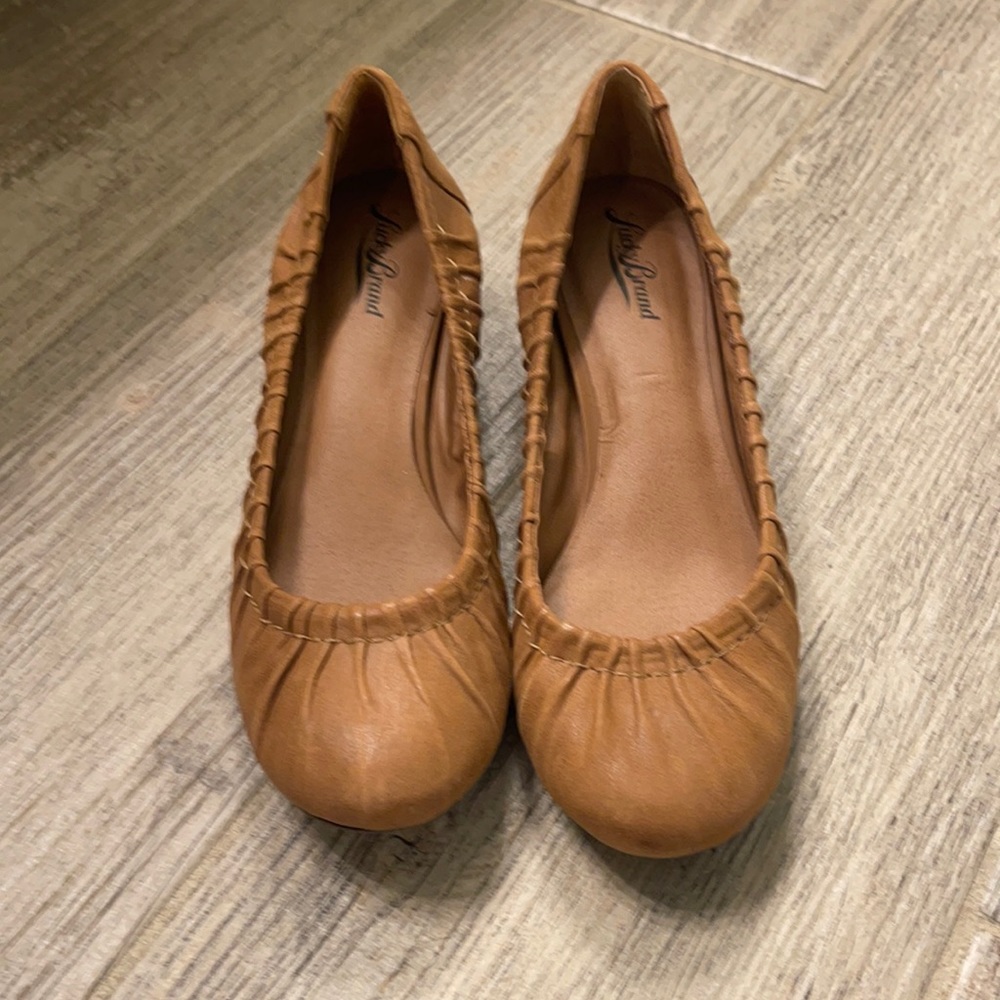 Like new!  Worn once inside